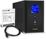 Источник бесперебойного питания  Exegate SineTower SN-1000.LCD.AVR.2SH.1C13.USB