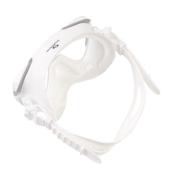 Маска Scorpena Miami бело-серая