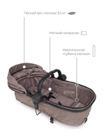 Коляска детская 2-в-1 Rant "AZURE Trends" RA147 alu. Brown