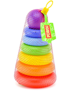 Пирамидка "Колечко-шар" 8 эл. (Полесье)