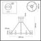 Подвесная светодиодная люстра Odeon Light Candel 5009/48L