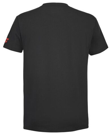 Мужская теннисная футболка Babolat Fitness Tee Men - черный/черный