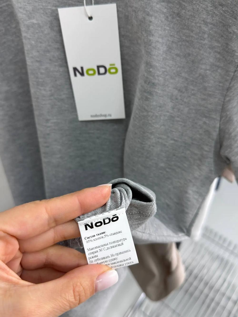 Футболка женская арт. 821 цвет "тёмный меланж"