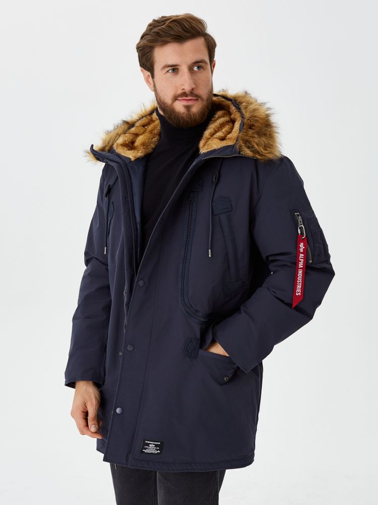 Парка Alpha Industries N-3B Alpine Parka GEN II Blue