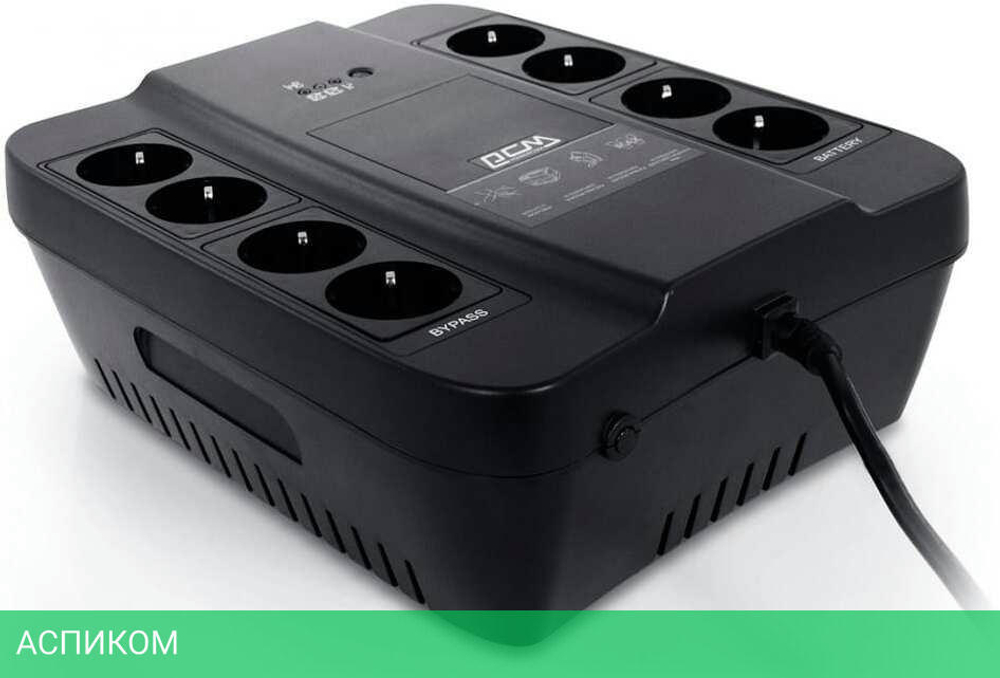 Источник бесперебойного питания PowerCom Spider (SPD-650N)