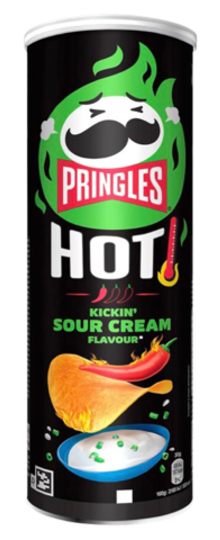 Чипсы Pringles острые со вкусом сметаны