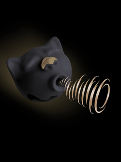 Gvibe Gcat - Вакуумный стимулятор клитора, 7.5х8.2 см