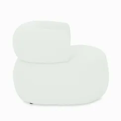 Кресло Plush Cloud молочное