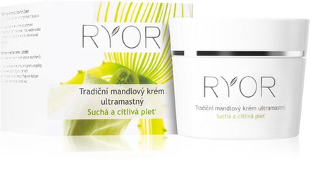 RYOR Dry And Sensitive - традиционный жирный миндальный крем /   50  ml  / GTIN 8594007977219