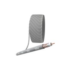 ЭРА Кабель коаксиальный RG-6U, 75 Ом, Cu/(оплётка Cu 64%), нг(А)HF, цвет серый, бухта 100 м | 