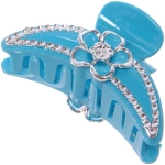 Заколка-краб для волос на блистере «Emily Collection - Lili», микс 6 цветов, 7,5см