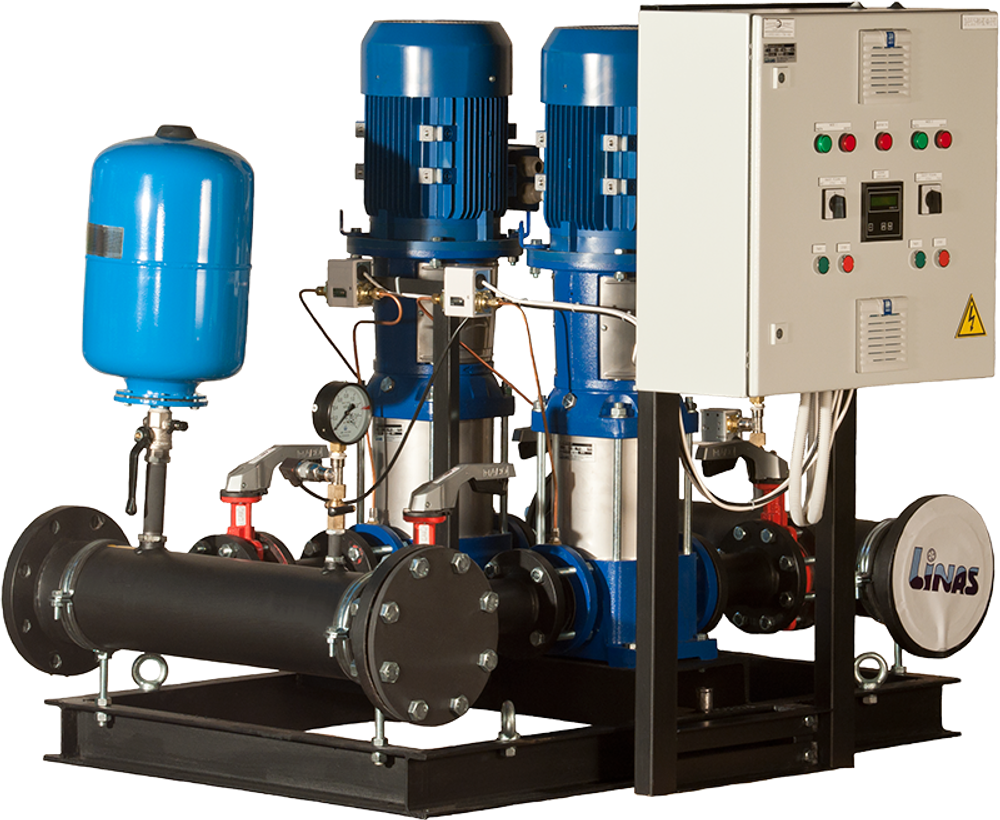 Автоматизированная насосная установка повышения давления Оптибуст n АЦМС Н 4046-6-2
