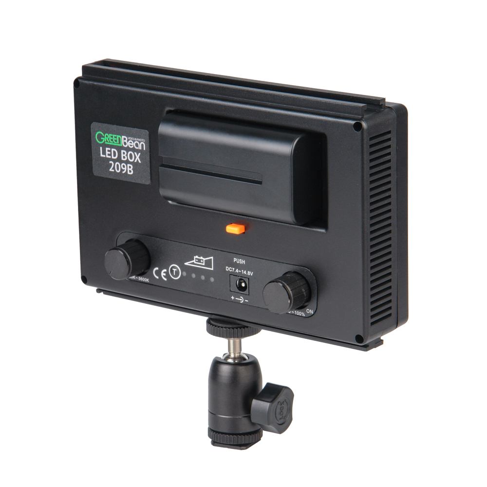 Осветитель GreenBean LED BOX 209B накамерный светодиодный