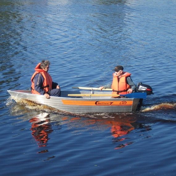 Алюминиевая лодка Wellboat-30
