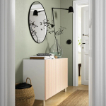 Ножки - IKEA MEJARP, 10 см, береза, МЕЙЬЕРП ИКЕА