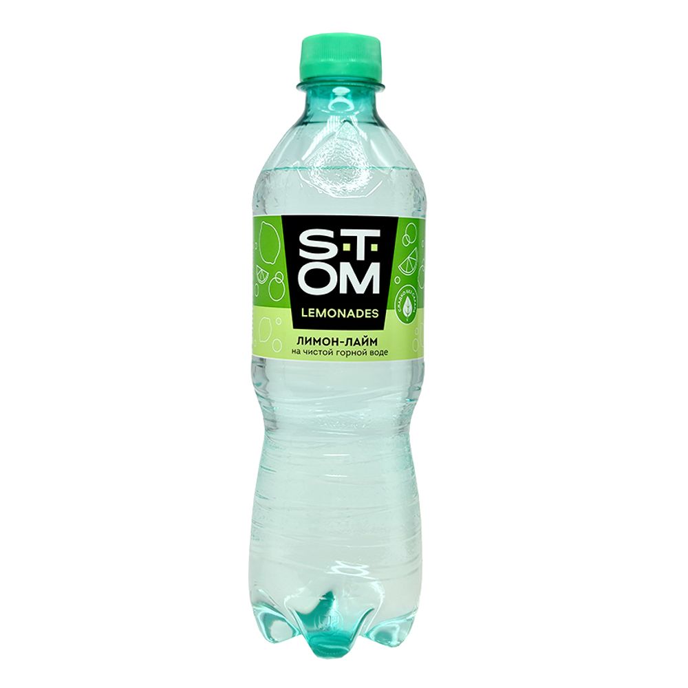 Лимонад"СТОМ" Лимон-лайм 1,5л