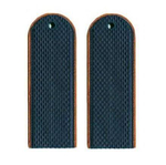 Погоны серо-синие МЧС чистые (на пластике)