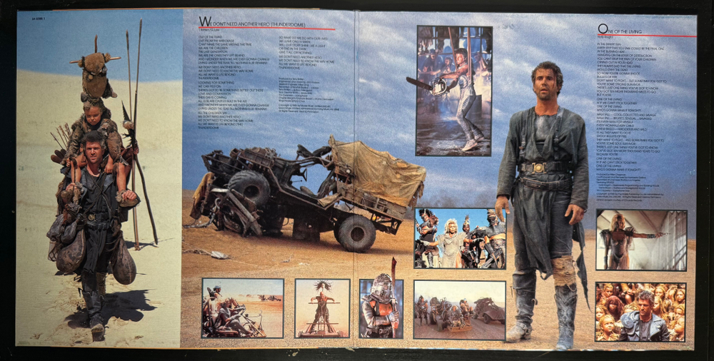 Mad Max - Beyond Thunderdome - Original Motion Picture Soundtrack (Европа 1985г.)
