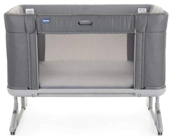 Детская кроватка Chicco Next2Me Forever Moon Grey