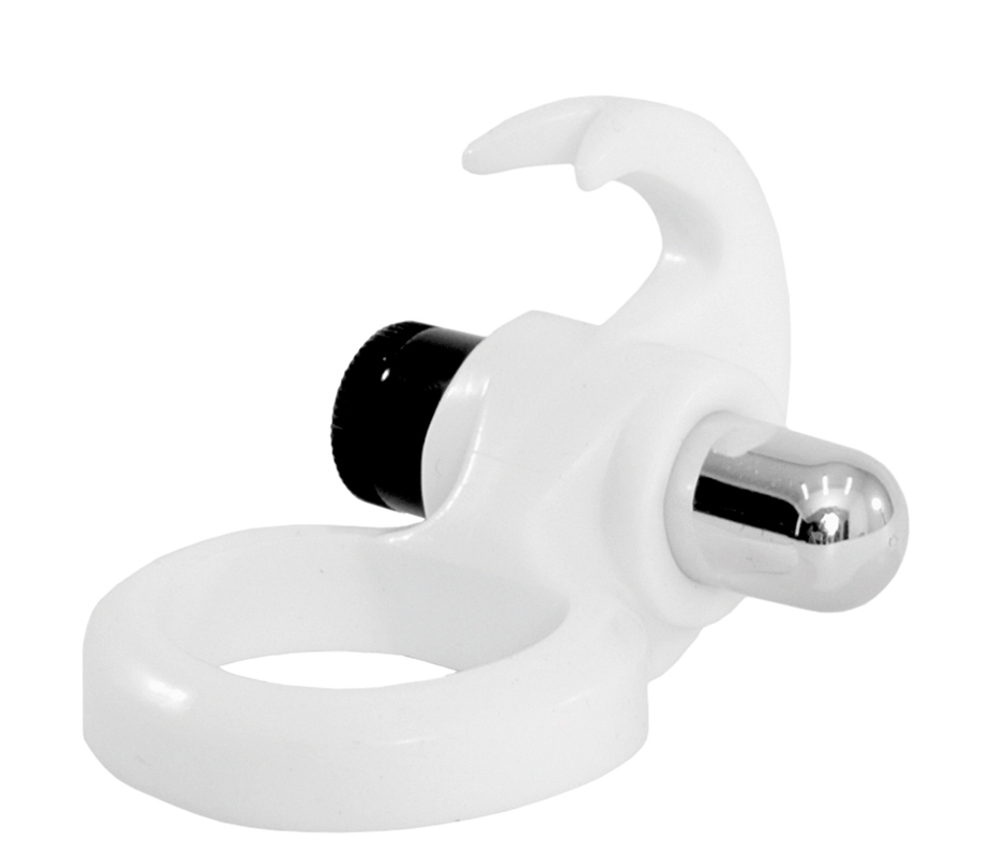 Белое виброкольцо Tsunami