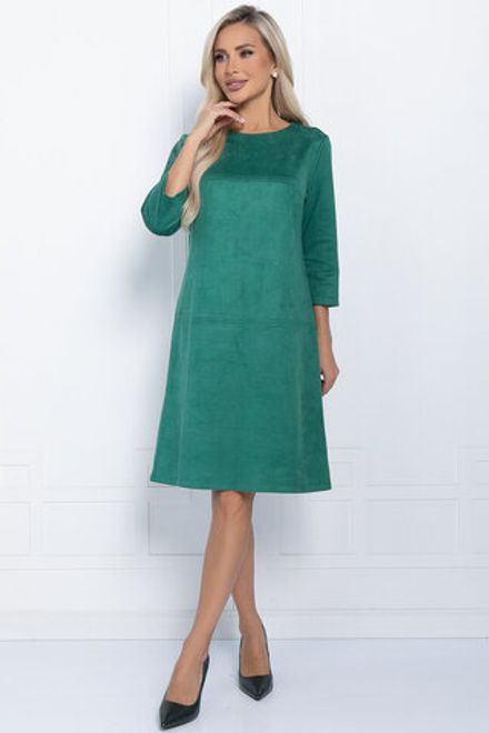 Платье Элегантная простота (зеленое) П11239 LT Collection