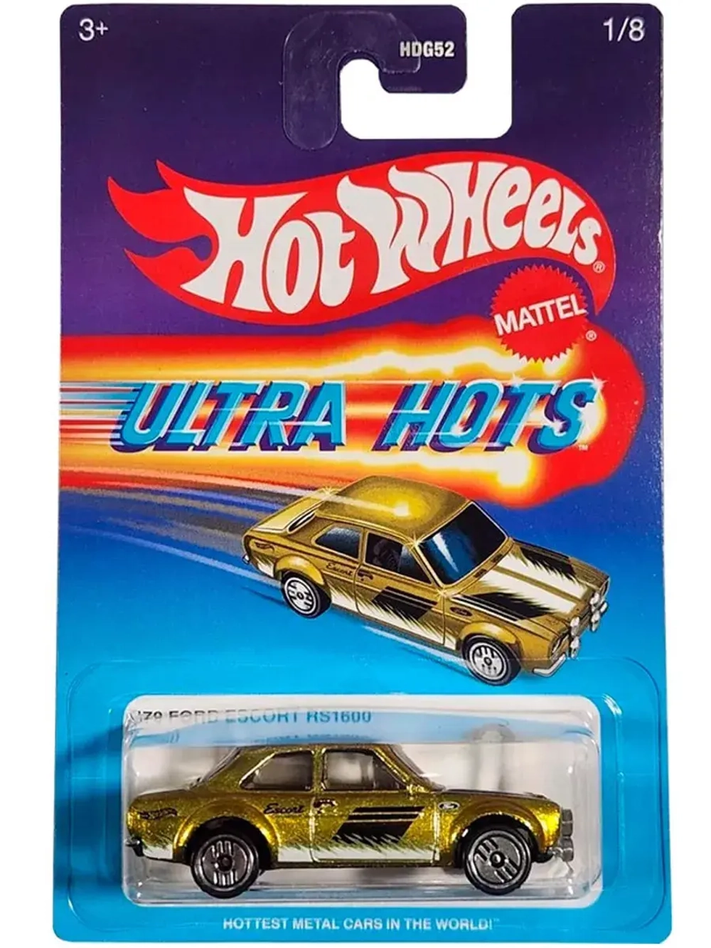 Машинка Хот Вилс Ultra Hots 70 Ford Escort HDG52 JBY60