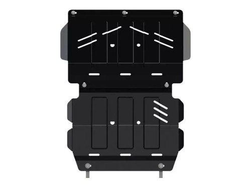 Защита картера Sheriff для Mitsubishi L200 IV (Triton) 2006-2015 арт.14.2466