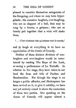 An essay on comedy, and the uses of the comic spirit | George Meredith