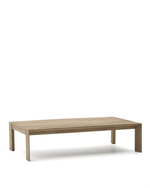 Журнальный столик Ambra из акации со светлой отделкой 82,5 x 140 см