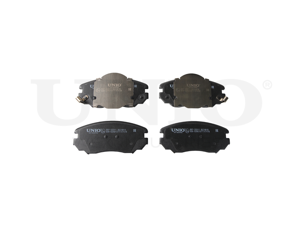 Колодки тормозные диск. передние UNIO BRP-20311