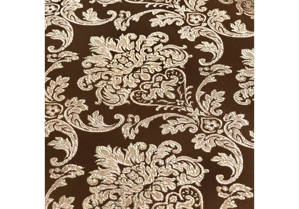 Кресло Руджеро с мягкими подлокотниками орех / шоколад