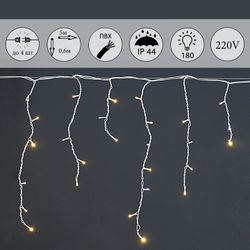 Бахрома световая Sneha  A-056R WW/W FLASH