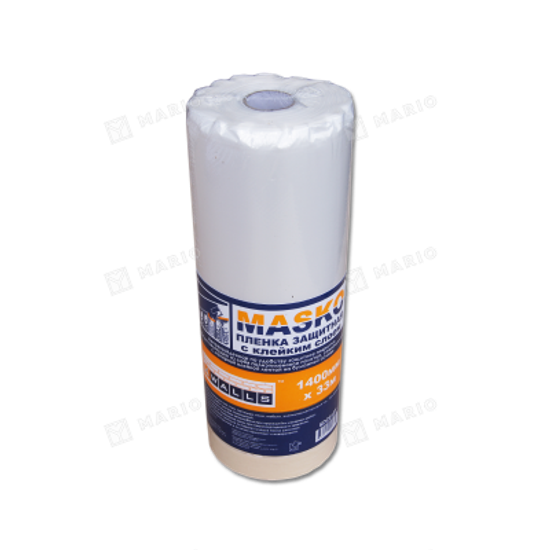 Пленка защитная с клейким слоем MASKO 1,4х33 м SDC012T