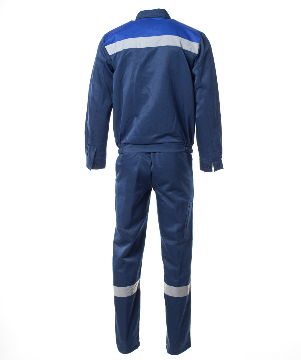 Костюм СТАНДАРТ-2 с СОП куртка, ПК, т.синий/ вас (44-46) 170-176