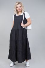 Сарафан 1251 серый Novita (Акция)