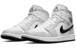 Кроссовки Jordan Air Jordan 1 Mid "Light Smoke Grey" Dior (Женская размерная сетка)