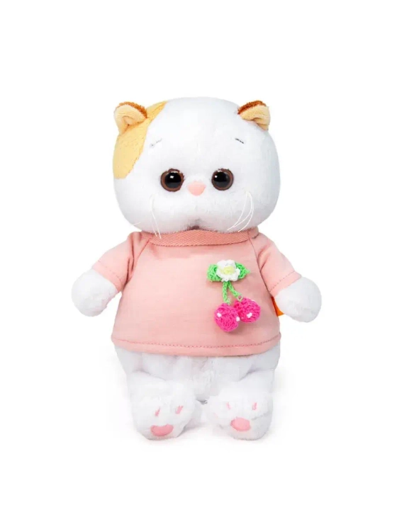 Мягкая игрушка Кошечка Ли Ли в толстовке 20 см LB-006