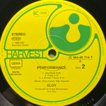 Eloy ‎– Performance (Европа 1983г.)