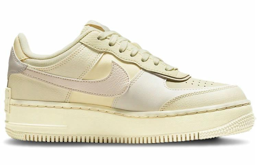 Кроссовки Nike Air Force 1 Low Shadow "Coconut Milk" (Женская размерная сетка)