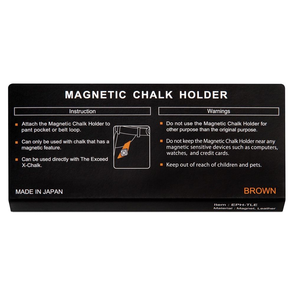 Держатель для мела Mezz Exceed Magnetic Chalk Holder EPH-TLE магнитный коричневый
