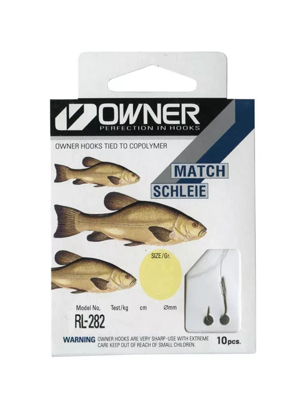 Поводок с крючком для рыбалки OWNER RL282