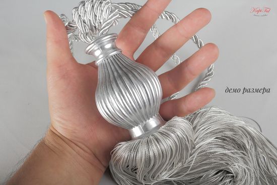 Подхваты-кисти для штор 2шт. светло-сиреневый