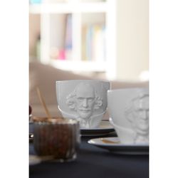 Чайная пара Talent, William Shakespeare, 260 мл, белая