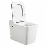 Унитаз ABBER Rechteck AC1212P импульсный смыв, с крышкой микролифт