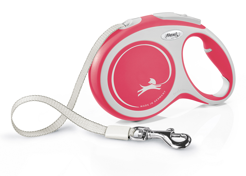 Flexi new Comfort рулетка для собак 50 кг ремень 8 м.