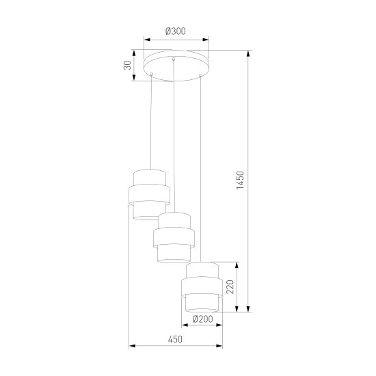 5981/ подвесной светильник / Calisto