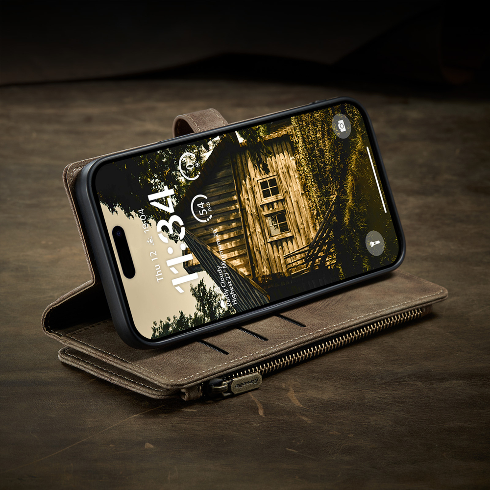 Многофункциональный чехол-кошелек CaseMe 3 in 1 Matte Wallet для iPhone 17 Air