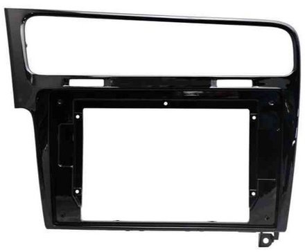 Магнитола для Volkswagen Golf 7 2012-2020 (рамка черный глянец) - Parafar PF257RN2K на Android 13, QLED+2K, ТОП процессор, 4Гб+32Гб, CarPlay, 4G SIM-слот