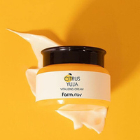 Освежающий крем для лица с экстрактом Юдзу FarmStay Citrus Yuja Vitalizing Cream 100г