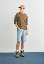 Carhartt WIP LANDON ROBERTSON - Джинсовые шорты - Белый